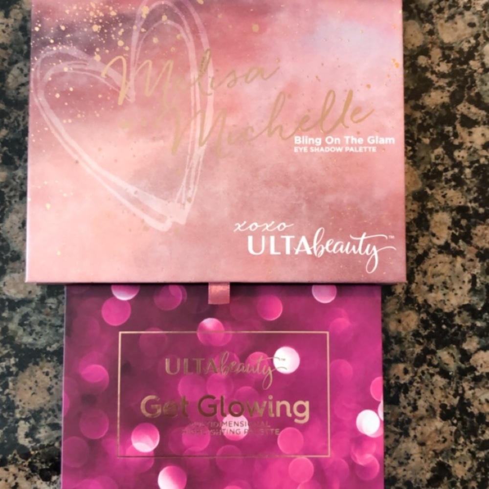 Melisa Michelle + Get Glowing palette